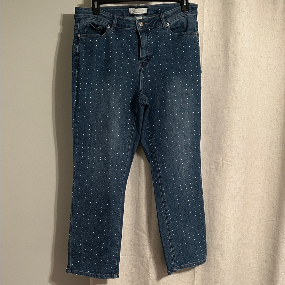 Cato Studded Blue Jeans